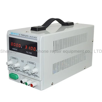 4-Ciferný Displej LW-3010KDS 30V/10A LED Nastaviteľné Prepnúť DC Regulovaný Napájací zdroj Multi-Funkcia Ochrany Test Napájanie