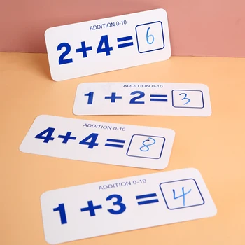 Deťom drevené hračky matematika hračka zápas čísla sčítanie a odčítanie Vzdelávania Monterssori počítanie Drevené hračky pre deti