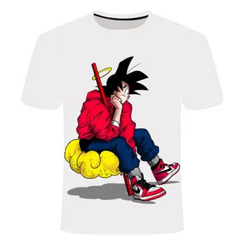 Nové módne anime 3d t-shirt mužov a príležitostné voľné dámskej módy hip-hop streetwear pulóver t-shirt pánske t-shirt topy