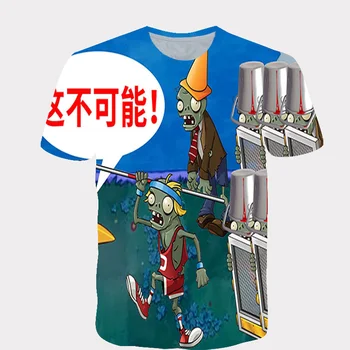 2020 Nové Tlačené dievčatá funny T-shirt oblečenie 3D boys Hot Blood Anime T-shirt oblečenie, detské letné oblečenie T-shirt Ulici
