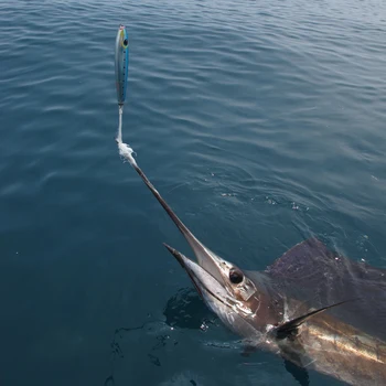 PE chvost sailfish lákať extra pevnosť PE vlákniny používa iba pre sailfish popper lákať príslušenstvo 50 cm alebo 55 cm