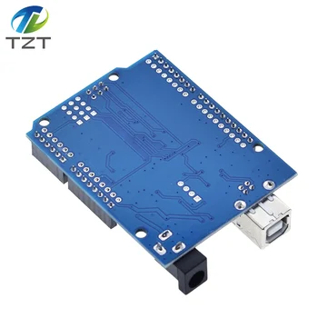 10pcs Inteligentná Elektronika vysokej kvality UNO R3 MEGA328P CH340G Kompatibilné Č USB KÁBEL pre Arduino