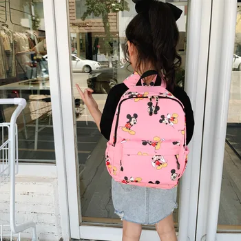 Disney chlapci dievčatá školské tašky nové škôlky dievča, detská móda svetlo deti malé batoh roztomilý predškolského batoh