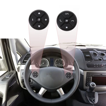 Univerzálny Auto Volantu, DVD, GPS, Bezdrôtové Inteligentné Tlačidlo Tlačidlo Diaľkové Ovládanie
