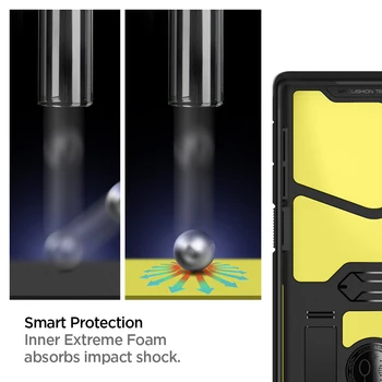 Spigen Ťažké Brnenie XP puzdro pre Samsung Galaxy Note 10 Plus / Poznámka 10 MIL-STD-810 Pokles Odporu Anti-Slip Ťažkých Prípadoch