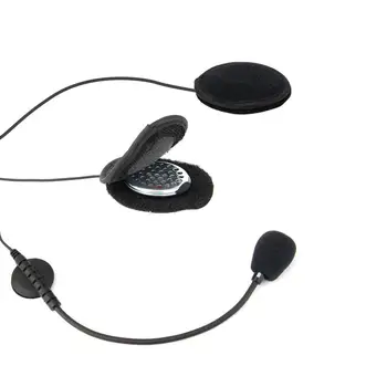 Lexin Motocykel Komunikačný Headset & Klip Nastaviť Príslušenstvo pre LX-R6 Bluetooth Helmy palubného telefónu slúchadlá Jack Konektor