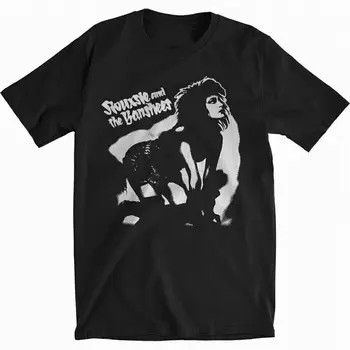 Siouxsie And The Banshees Vintage Pretlač Čierne Bavlnené Tričko S-3Xl
