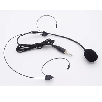 Mini Hlava-montáž Káblových Mikrofón MIC kondenzátora Microfono Pre Hlasové Zosilňovač, Reproduktor Profesionálne Káblové Slúchadlá s Mikrofónom
