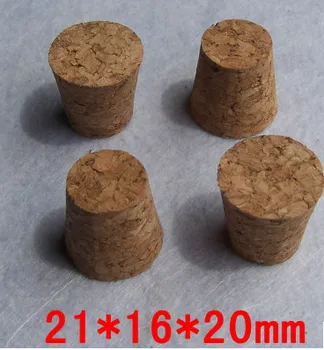 Package príslušenstvo Kompozitné korku sklenené fľaše zátka syntetický korok 21 mm*16*20 mm(H)