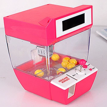 Mince Candy Grabber, Bábiky Hračky, Lopty Catcher Žeriav Stroj Hra Elektronické Mini Desktop Pazúr Stroj Dieťa Darčekové Dekorácie