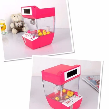 Mince Candy Grabber, Bábiky Hračky, Lopty Catcher Žeriav Stroj Hra Elektronické Mini Desktop Pazúr Stroj Dieťa Darčekové Dekorácie