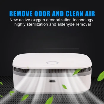 Mini Čistička Vzduchu Smart Prenosná Chladnička Osviežiť Vzduch Čistejší Ozónu Aniónové Generátor USB Nabíjateľné Kuchyňa Auto Domov Jasné, Zápach