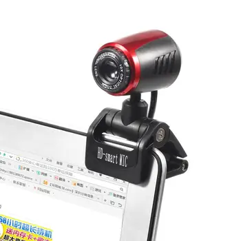 HD Webkamera s Mikrofónom Streaming Počítač, Web Kamera pre Notebook/Desktop/Mac/TV USB PC Kameru pre videohovory