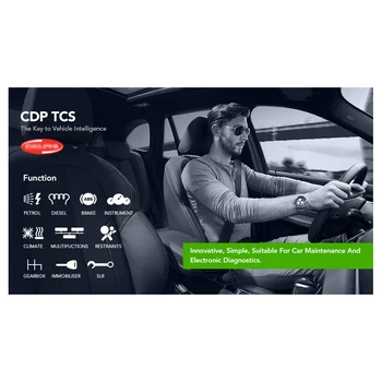 Multidiag Pro+ TCS CDP tcs PRO plus obd ii, pre automobily/nákladné automobily dvojité zelená rada NEC 9241 čip.R3 keygen auto Diagnostický Nástroj