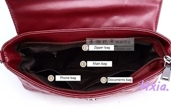Yuhua, 2020 nové ženy kabelky, kožené bežné taška cez rameno, kovové strapce žena messenger taška, retro malé námestie, taška.