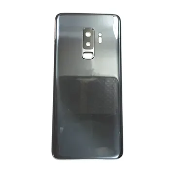 Pre Samsung Galaxy S9 Plus S9+ s Objektív Fotoaparátu Skla Späť Batérie Bývanie Opravy Krytu Zadné Dvere Prípade Výmeny