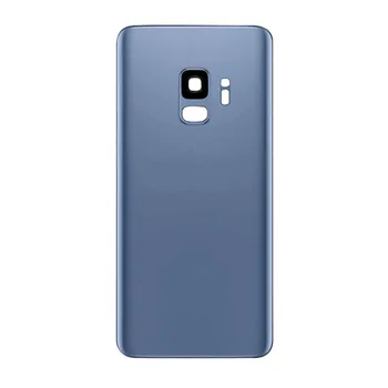 Pre Samsung Galaxy S9 Plus S9+ s Objektív Fotoaparátu Skla Späť Batérie Bývanie Opravy Krytu Zadné Dvere Prípade Výmeny
