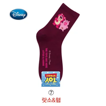 Disney karikatúry obrázok bavlnené ponožky toy story/ice romance/Steh/Mickey tlače v skúmavke bavlnené ponožky candy farby roztomilé anime