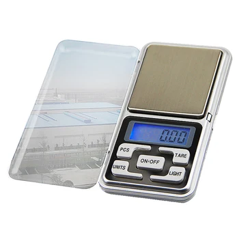 Elektronické LCD Displej Stupnice Mini Pocket Digitálnej Stupnice pre Šperky Kuchynská váha 200g/0.01 g