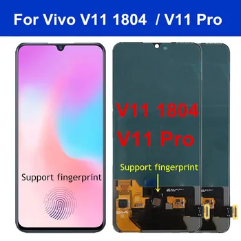 6.4 palca Na Vivo V11 Pro LCD Displej Dotykový Displej Pre vivo x21s V11 1804 Digitalizátorom. Montáž Náhrada Za Vivo V11 PRO LCD