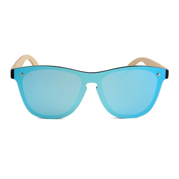 CONCHEN 2018 Nový Príchod Drevené Okuliare Pre Ženy Značky Dizajnér UV400 Zrkadlo Šošovky Módne Bambusu slnečné Okuliare