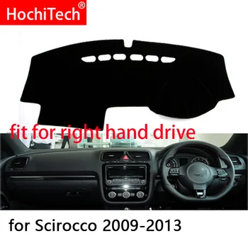 Pre Volkswagen Eos Scirocco 2009-Pravej a Ľavej Strane Riadiť Auto Panel Pokrýva Mat Odtieň Čalúnenia Pad Koberce Príslušenstvo