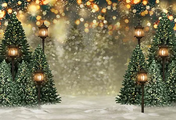 Avezano Fotografie Pozadie Vianočný Strom Zimné Snowflake Bokeh Svetlá Dekorácie Deti Pozadie Pre Photo Studio Photophone