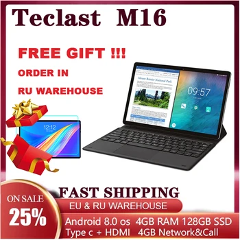 Teclast M16 Tablet 11.6 palce 4G Phablet MT6797 ( X27 ) Android 8.0 1920*1080 2.6 GHz Decore CPU 4 GB 128 GB 8.0 MP+2.0 MP Dual Camera