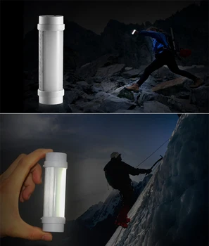 Prenosné Magnetické Camping Svetlo Mini USB Nabíjateľné LED SOS Stan Svetla Pracovná Lampa Núdzové Domov Light Stick Kempingové Svietidlo