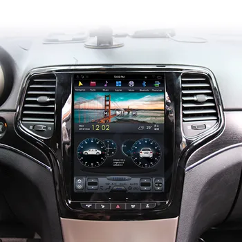 Android 8.1 Tesla štýl DVD multimediálny prehrávač, GPS navigáciu pre JEEP Grand cherokee+ autorádio hráč Auto stereo headunit