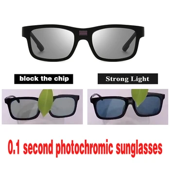 0,1 S Photochromic Polarizované slnečné Okuliare Mužov Zafarbenie Okuliare Proti Oslneniu UV400 Okuliare na Slnko Jazdy Okuliare Oculos