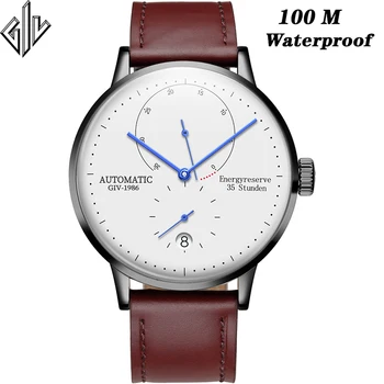 GIV Muž Hodinky 2020 Moderné Mechanické Hodinky Mužov Automatické Vodotesné Hodinky Muž Luxusné Náramkové hodinky Značky Reloj De Hombre