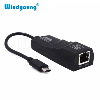 USB 3.1 Typ C do RJ45 LAN Sieťové Karty Typu c, Rozhranie RJ45 100/1000Mbps Ethernet adaptér LAN Siete pre PC, Notebooku Macbook