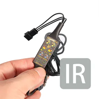 IR RF bezdrôtové diaľkové ovládanie pre LED digital pixel svetlo, adresný pásy svetla, pixel obrazovky, ovládanie hudby, AUX in