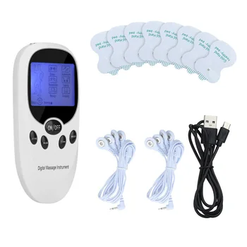 Telo Masážneho 6 Režimov DESIATKY Digitálne Akupunktúra EMS Terapia Zariadenie, Elektrický Impulz Svalový Stimulátor Úľavu od Bolesti