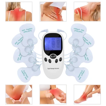 Telo Masážneho 6 Režimov DESIATKY Digitálne Akupunktúra EMS Terapia Zariadenie, Elektrický Impulz Svalový Stimulátor Úľavu od Bolesti