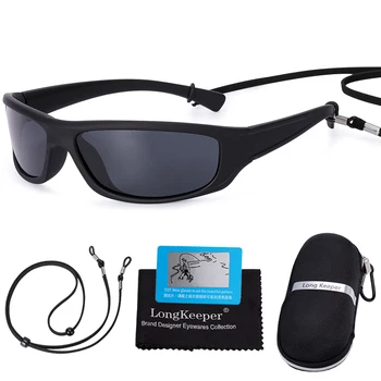 Nové Polarizované slnečné Okuliare Muži, Ženy, Športové Rybárske Okuliare UV400 Ochrana Jazdy Okuliare Odtiene Okuliare S puzdrom Box ozdobná šnúrka na uniforme