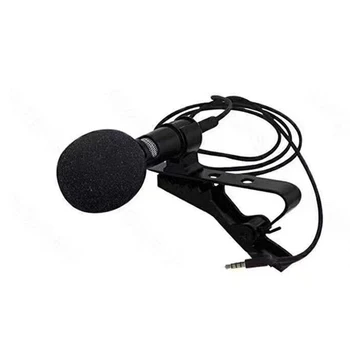 3,5 mm Klip Mic Typ C Mikrofón Telefónu Káblové Mic Klip Kondenzátorových Mikrofónov Klip Lavalier Mikrofón