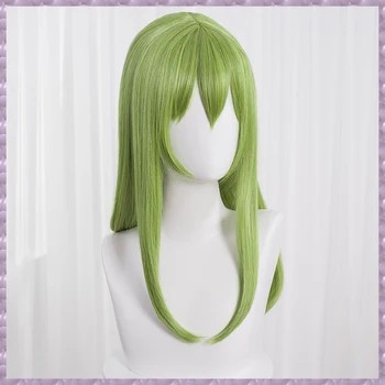 Osud/Grand Aby Enkidu cosplay zelená parochňu mens Enkidu dlhé rovné zelené vlasy Code Geass C. C. parochňu vlasy