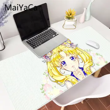 MaiYaCa Sailor Moon dievča Krásne Anime Podložka pod Myš Herné Príslušenstvo Mousepad Stôl Mat myši, podložky pre pc gamer completo