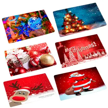 Santa Claus A Vianočné Flanelové Koberec Veselé Vianočné Dekorácie Pre Domov Vianoce 2020 Darček Vianočný Dekor Firmware Nový Rok 2021