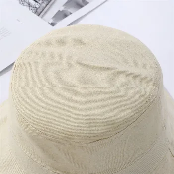 USPOP 2020 jednoduchý módny segment klobúky farbou panamský klobúk bavlna vedierko hat Nové letné klobúky priedušná slnko klobúk