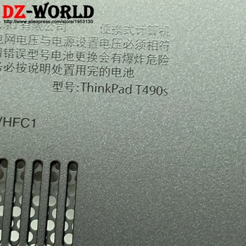 Nový, Originálny shell Základný Spodný Kryt Hosť písmen D Kryt pre Lenovo ThinkPad T490s Notebook 01YN259 AM1BR000100