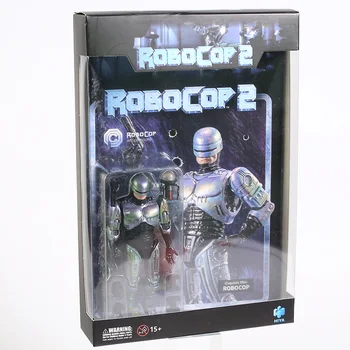Ahoj Hračky RoboCop Bitka Poškodený Ver. 1/18 Rozsahu PVC Akcie Obrázok Model Hračky Figurals