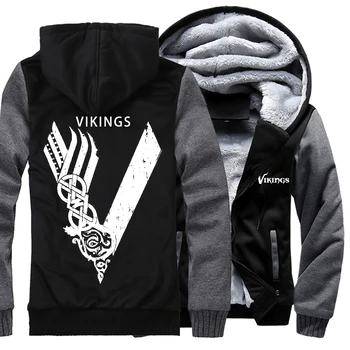 Viking Odin kapucňou mikiny mužov hip hop bundy kabáty muž vtipné mikiny Vikingovia Odin oblečenie človeka plus M-5XL tepláky 2021
