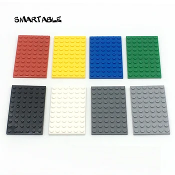 Smartable základové dosky Základná Doska 6X10 Stavebné Bloky MOC Časti Tehla DIY Kreatívne Hračky Kompatibilné Významných Značiek 3033 12pcs/veľa
