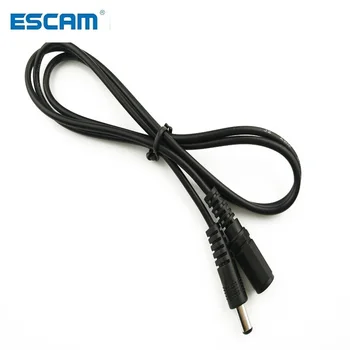ESCAM Predlžovací kábel z 12V2A Napájací Adaptér predĺžiť Kábel 12V 5.5*2.1 mm 1m 3m 5m 10m pre C16S C63s C18S C17S C34S-X4