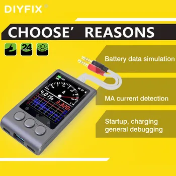 DIYFIX iBootPower Mobilný Telefón Oprava Napájania Boot Linka Pre iOS Android Huawei oppo Xiao Typ-C Curent Ochrany Nástroj Testu