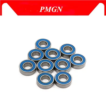 10PCS kvality ABEC-5 MR85-2RS MR85 2RS MR85 RS MR85RS 5x8x2.5 mm Modrá gumy zapečatené miniatúrne kvalitné hlboké drážky guľkové ložiská
