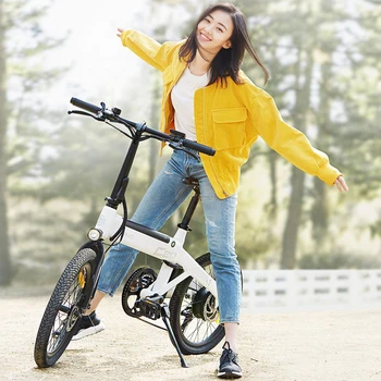 HIMO C20 20 Palec Skladací 80KM Rozsah Napájania Pomáhať Elektrických Bicyklov, Motoriek, E-Bike 10AH Skladacie E-Bike Šport, jazda na Bicykli